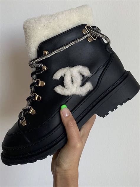 chanel hiking boots 2021